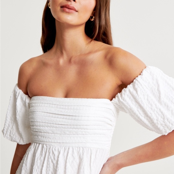 Abercrombie Emerson off shoulder skort dress - Picture 2 of 5